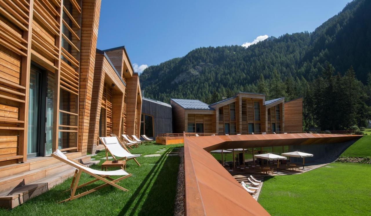 Aethos Monterosa Hotel Champoluc Bagian luar foto